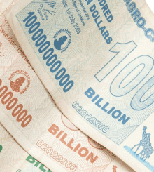 Wave Goodbye to the  Zimbabwean Dollar