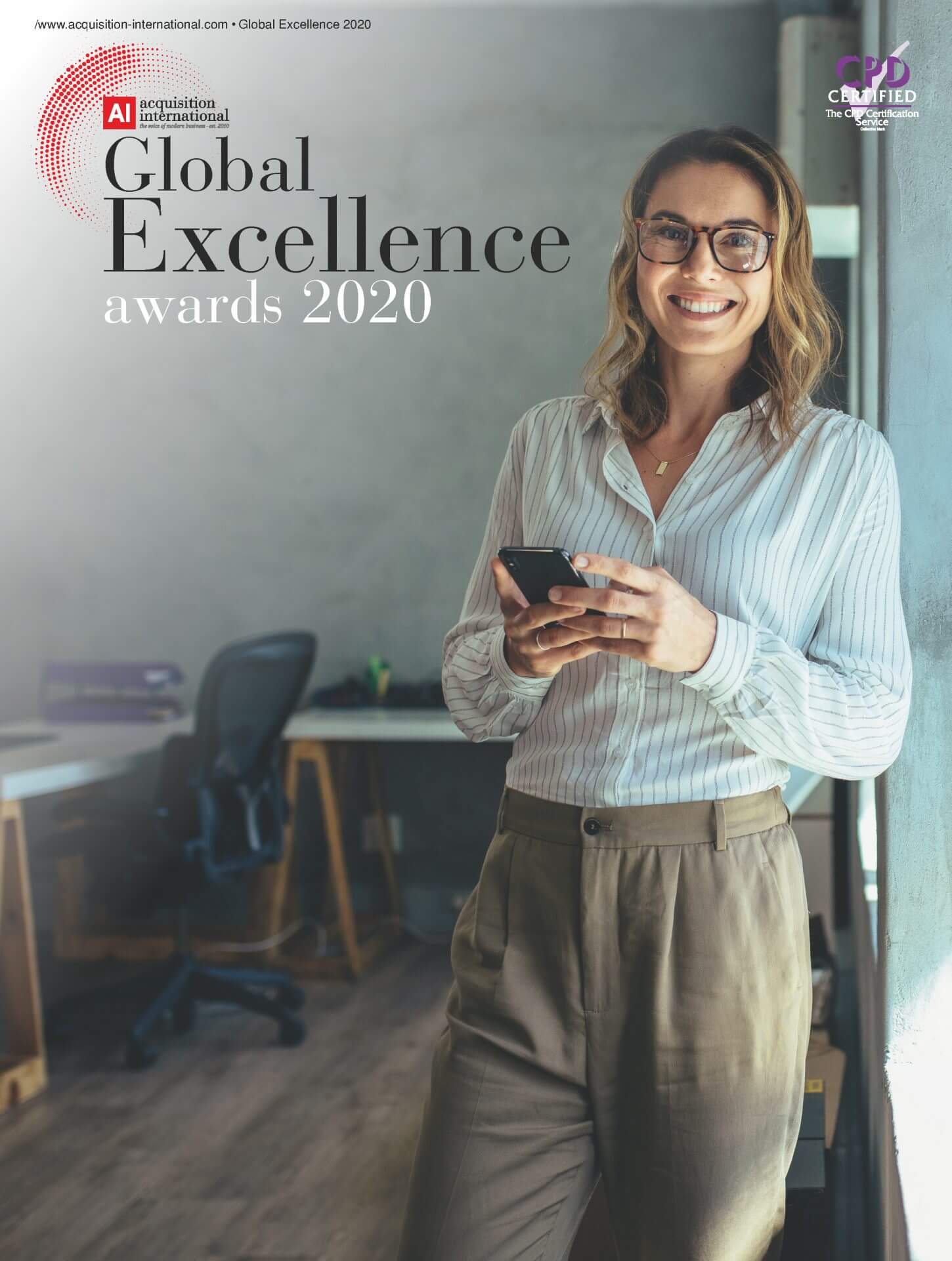 Magazine Cover - Global Excellence 2020