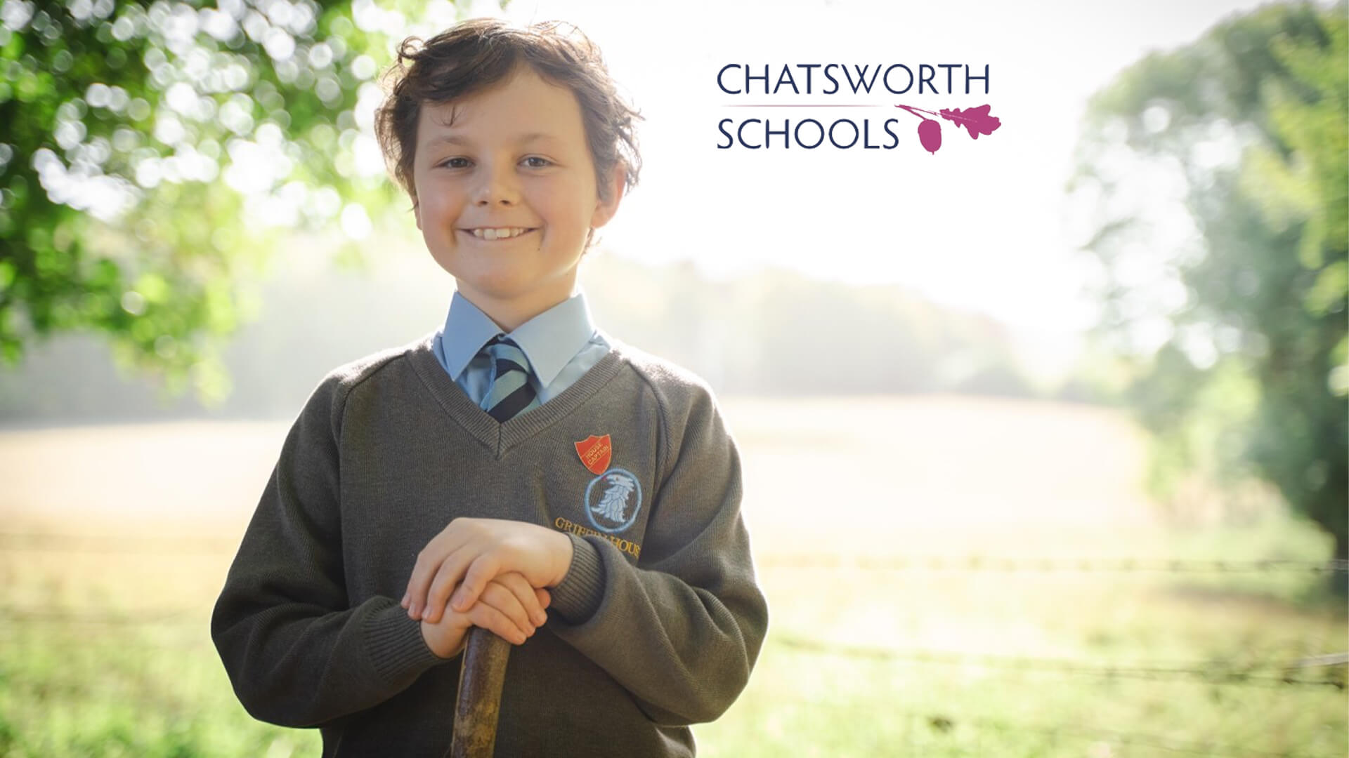 child in uniform smiling