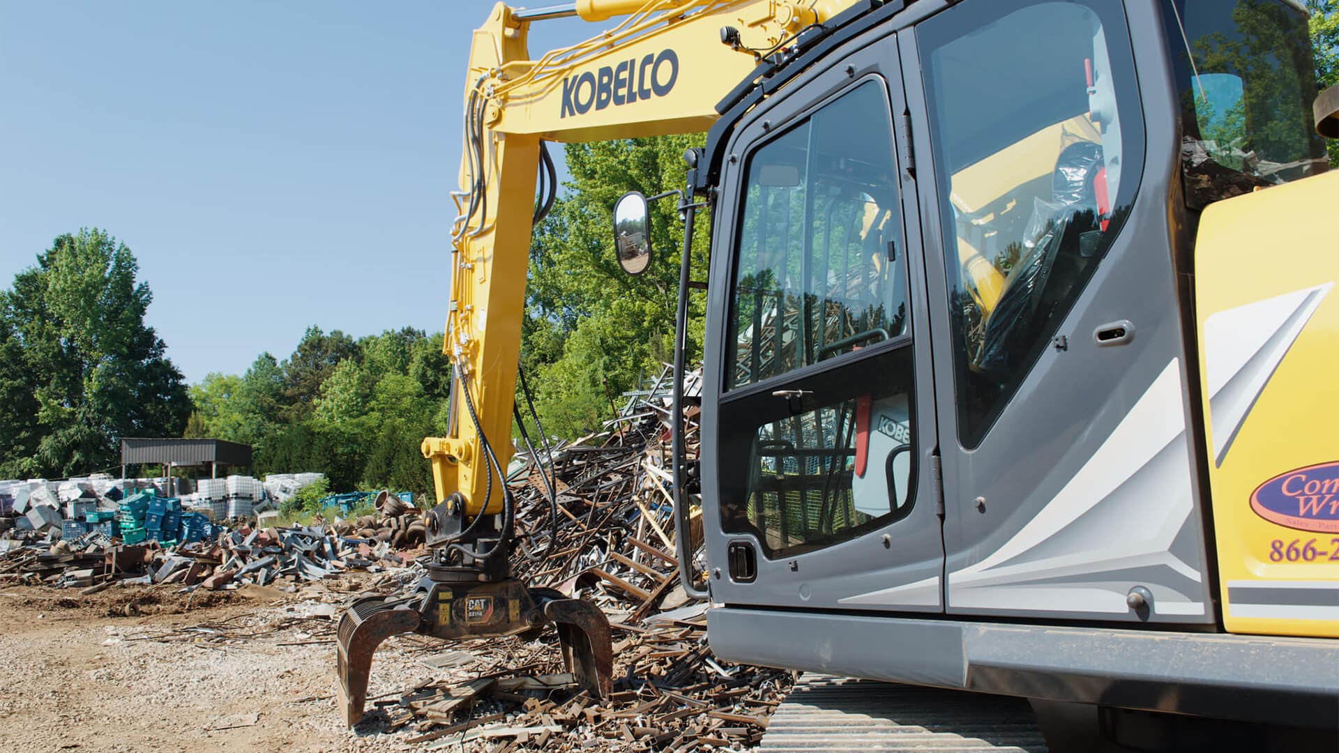 scrap metal recycling machine