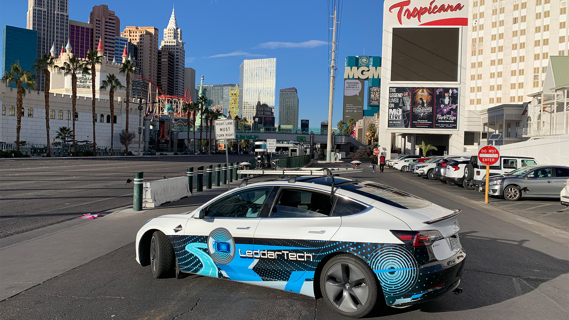 car parked on road