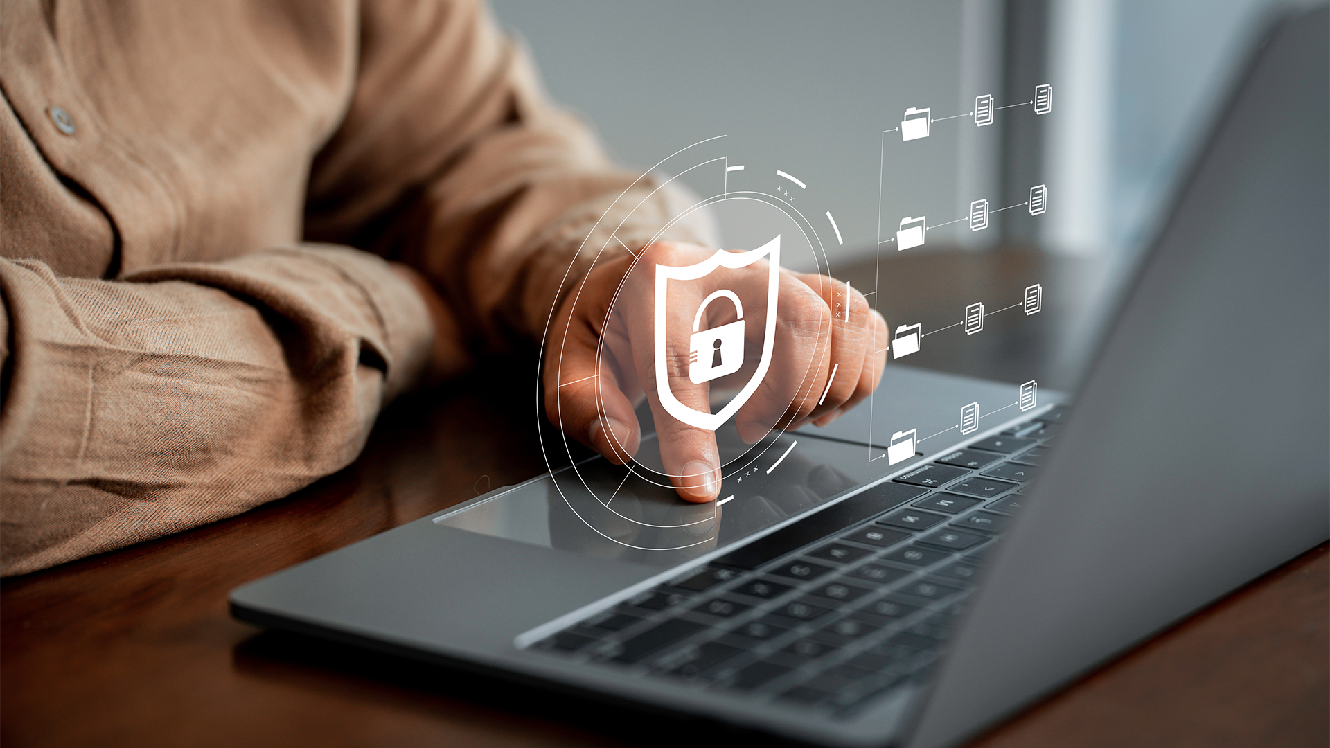 security document information business login file folder, management cybersecurity technology, concept digital security corporate database professional company, connection laptop server cloud screen.