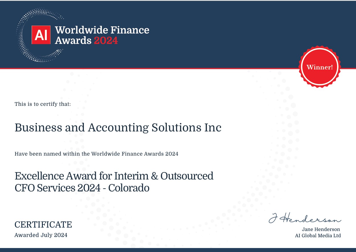 Winner Image - Business and Accounting Solutions Inc